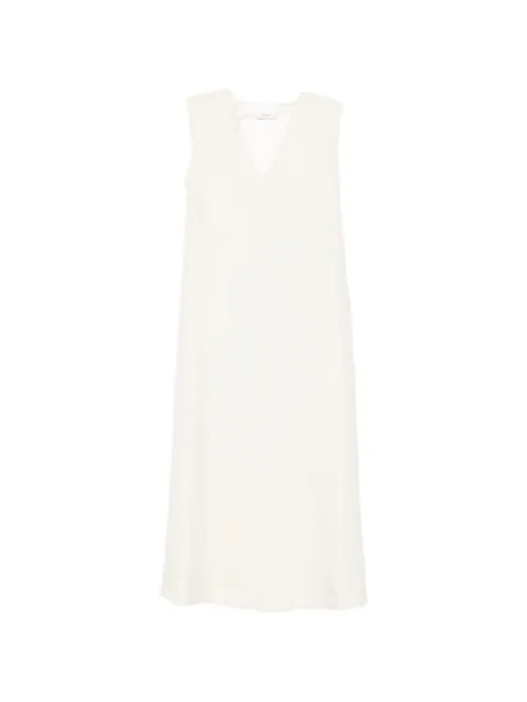 JOSEPH Vassad V-neck sleeveless midi dress