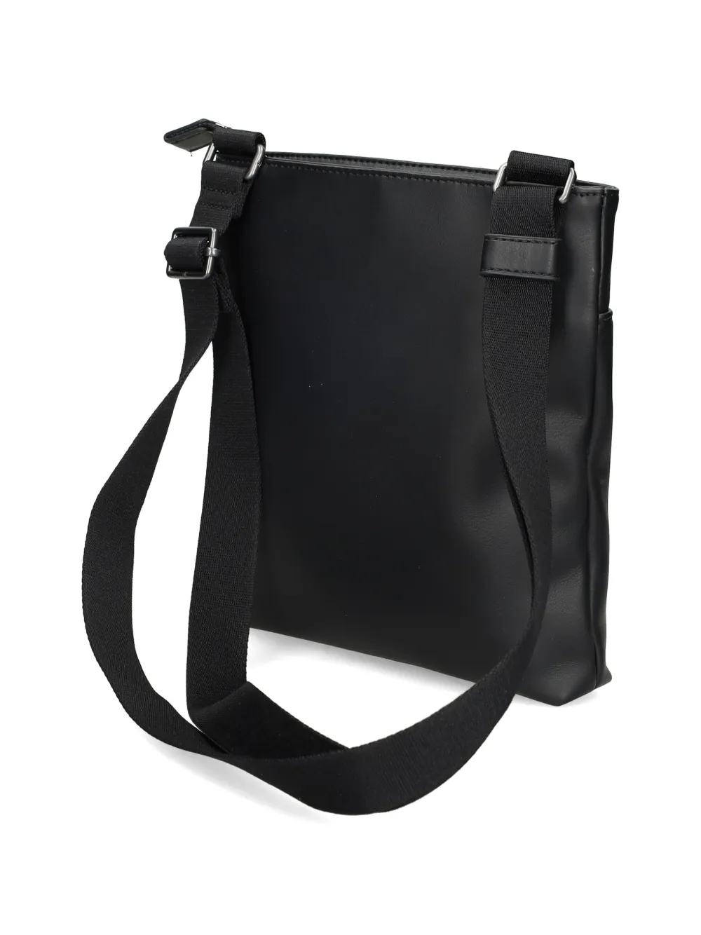  Calvin Klein Embossed-logo Messenger Bag - Black 