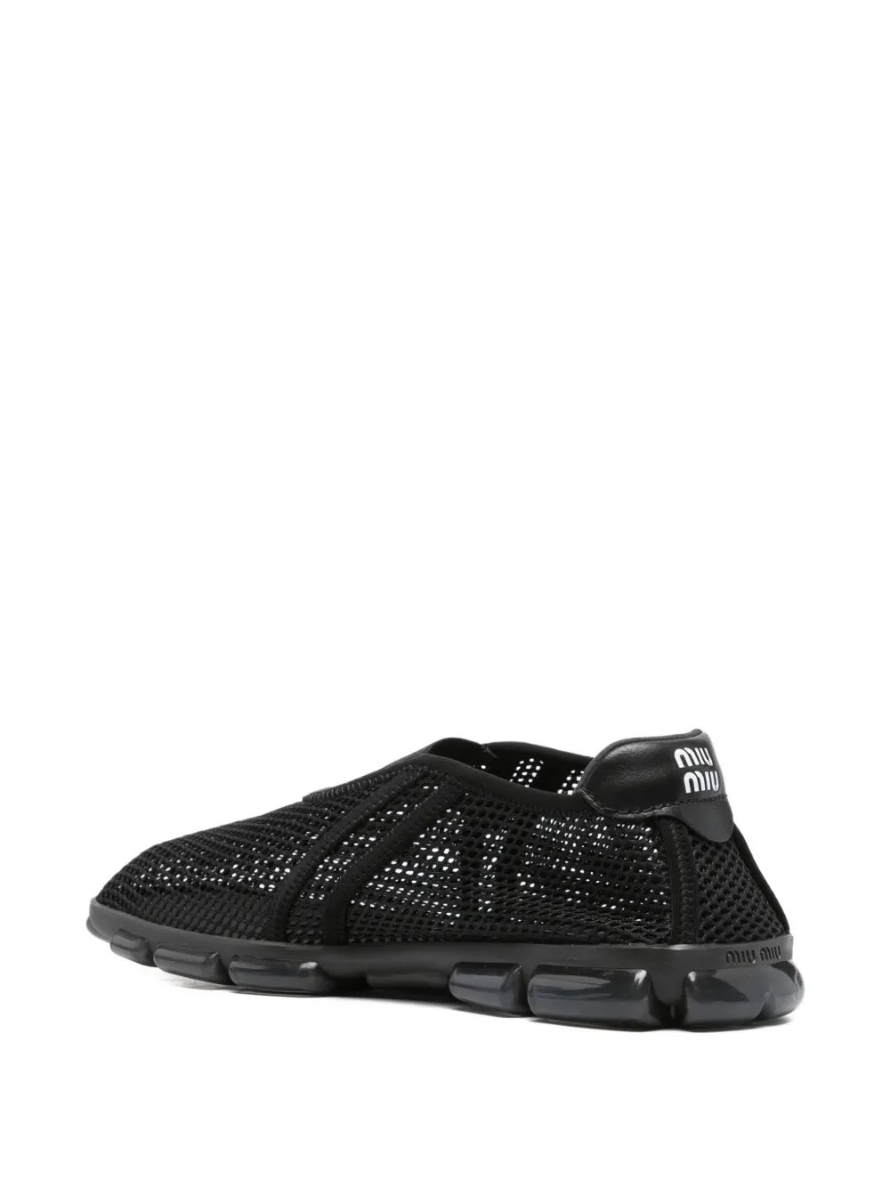 Miu Mesh sneakers Zwart