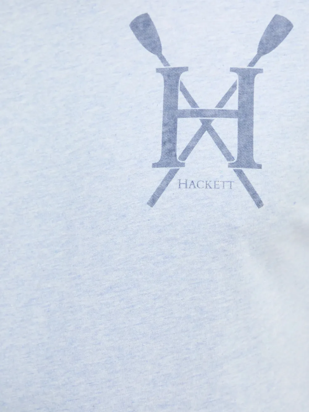 Hackett London logo-print T-shirt Blauw