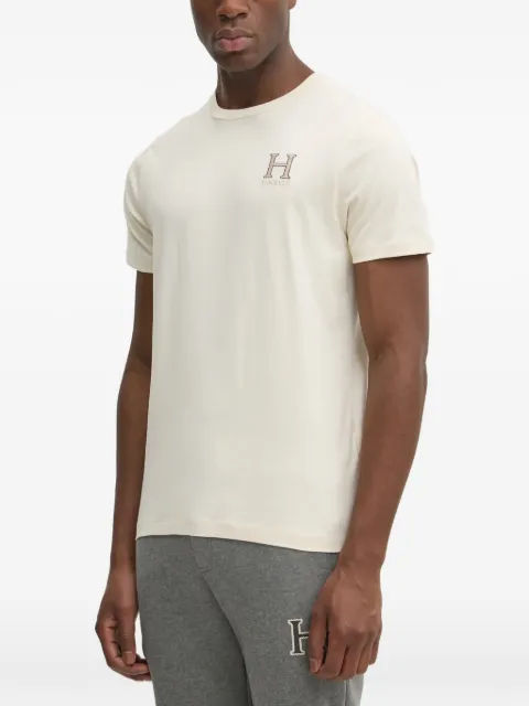 Hackett London embroidered-logo cotton T-shirt