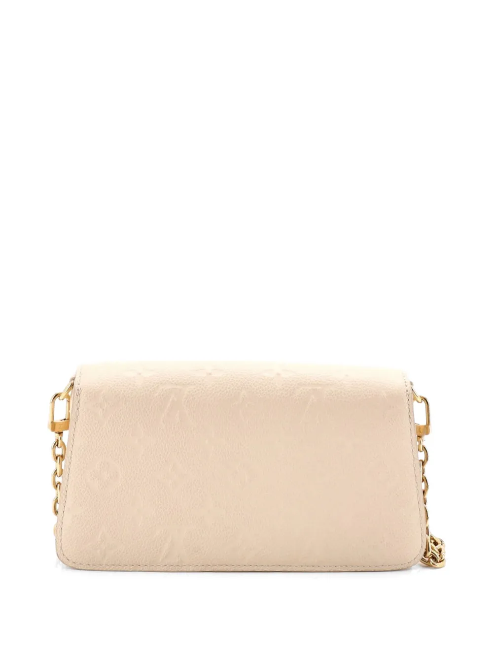  Louis Vuitton Pre-owned Pochette Metis Wallet On Chain Monogram Empreinte Leather Crossbody Bag - Neutrals 