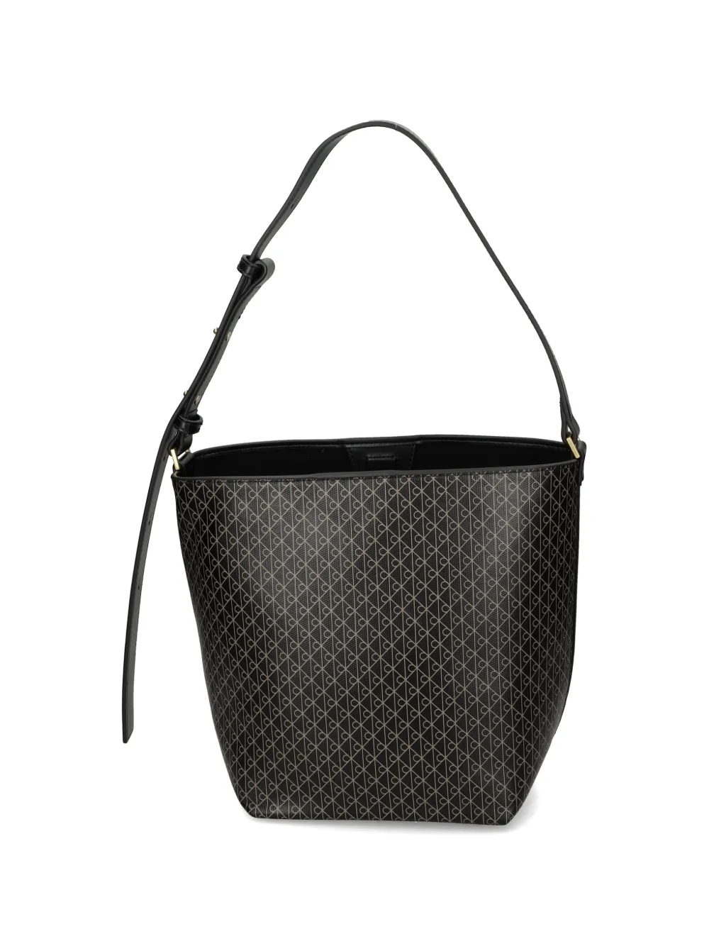 Calvin Klein patterned shoulder bag - Nero