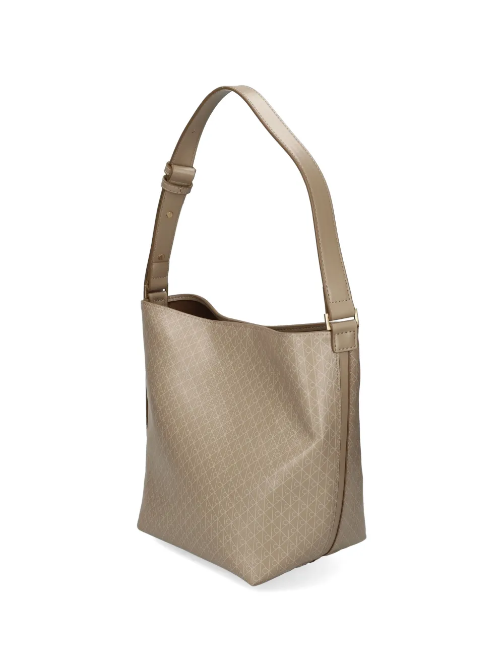 Calvin Klein Schoudertas met all-over patroon Beige
