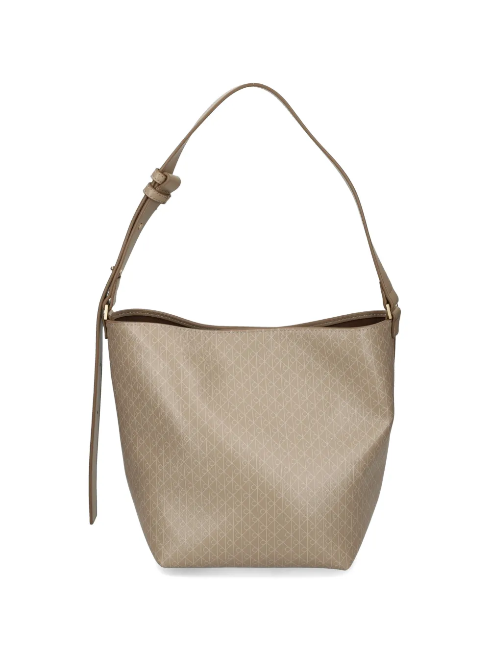 Calvin Klein Schoudertas met all-over patroon Beige