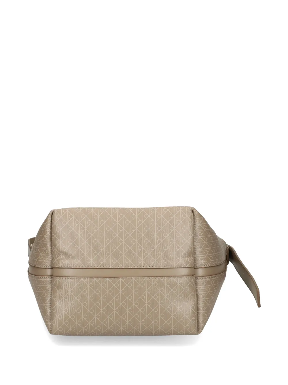 Calvin Klein Schoudertas met all-over patroon Beige
