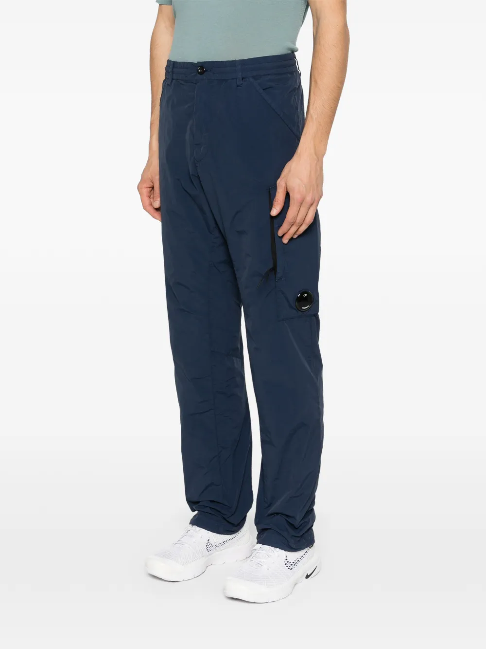 C.P. Company Cargo broek met zak Blauw