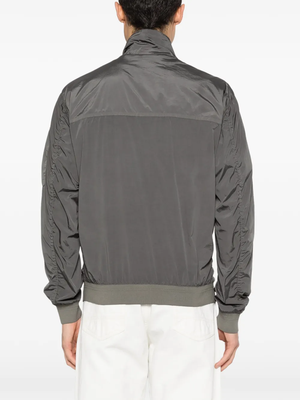 C.P. Company Nycra jack met rits Grijs