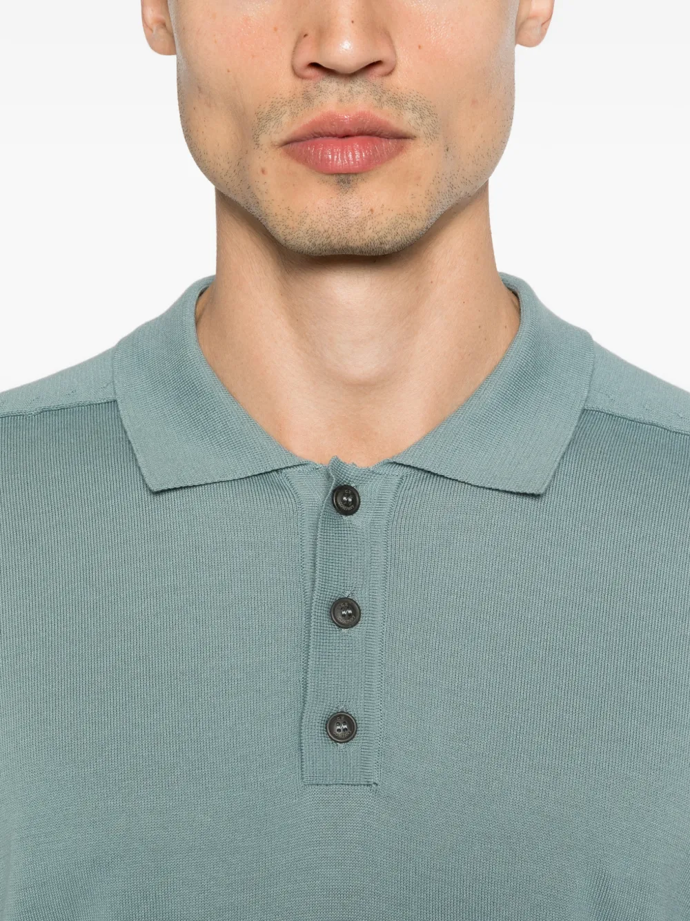 C.P. Company Gebreide trui met polokraag Blauw