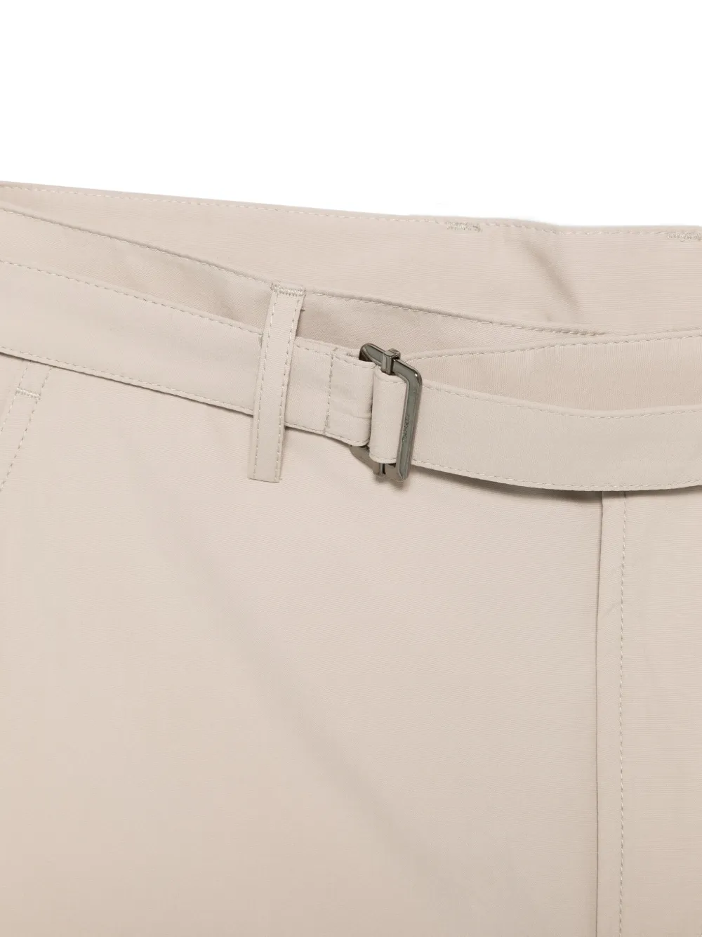 Canali Broek met ceintuur Beige