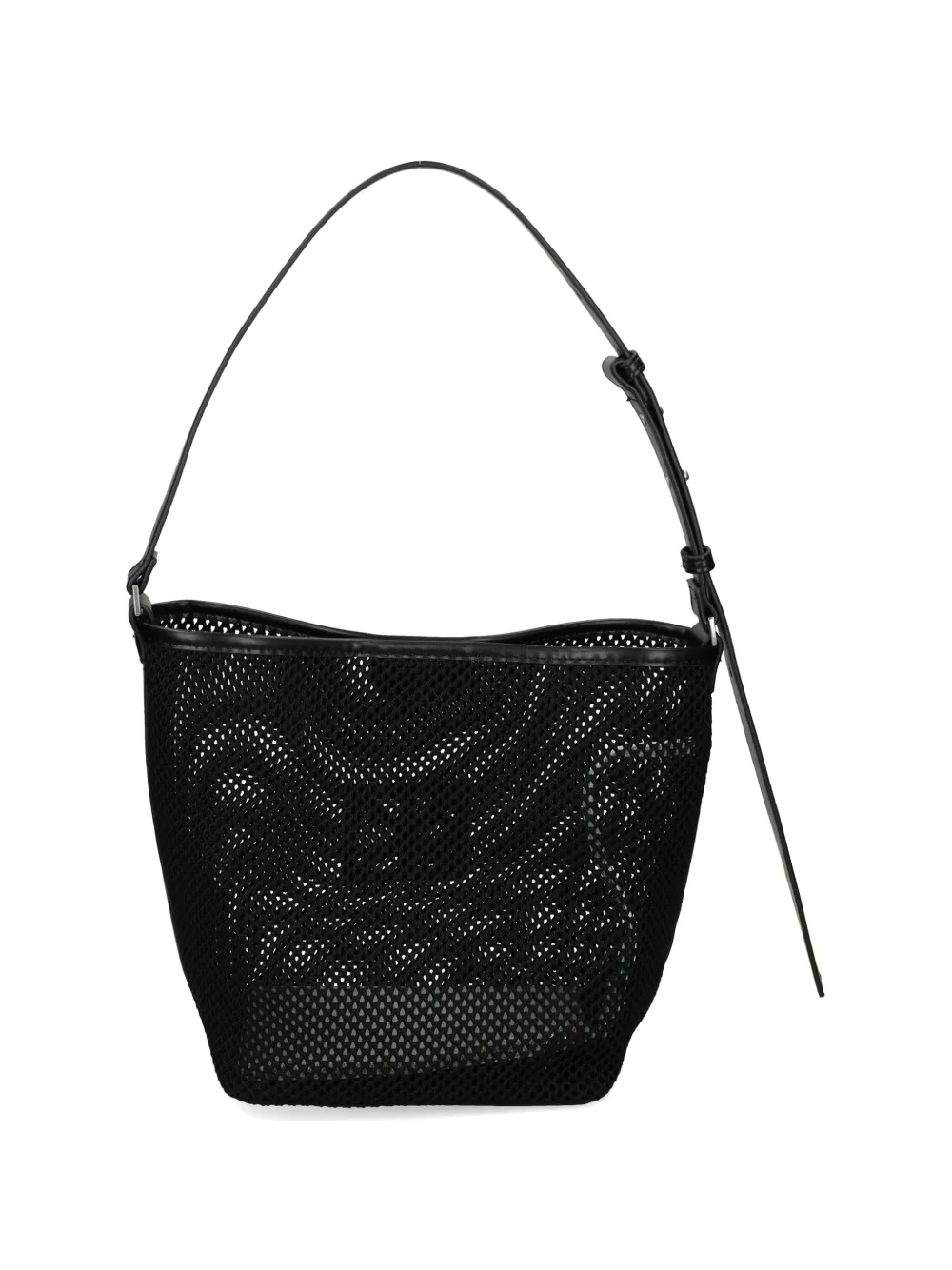  Calvin Klein Logo Shoulder Bag - Black 