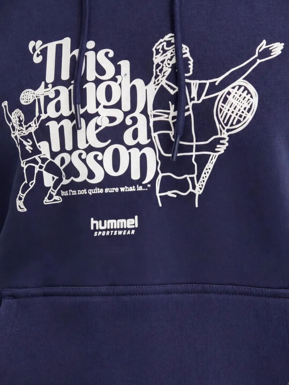 Hummel Hoodie met print Blauw