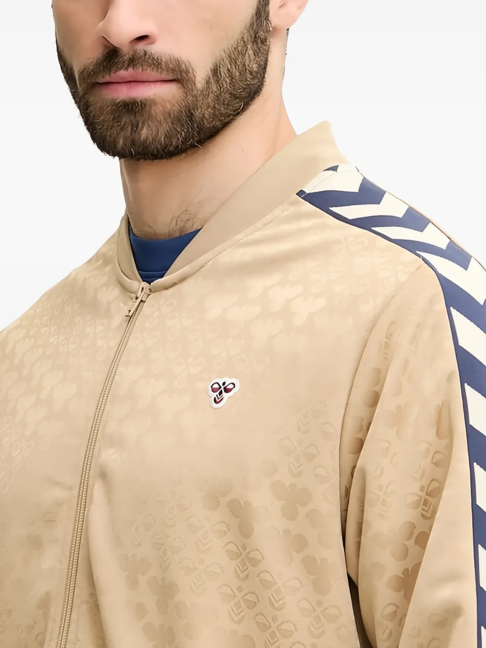 Hummel Jack met strepen en detail Beige