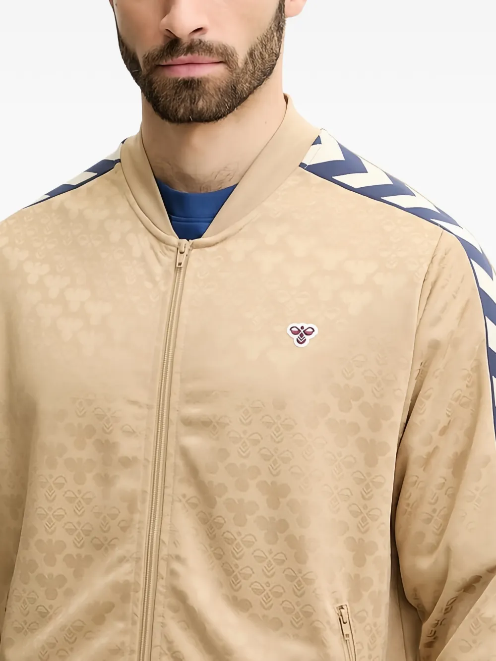 Hummel Jack met strepen en detail Beige
