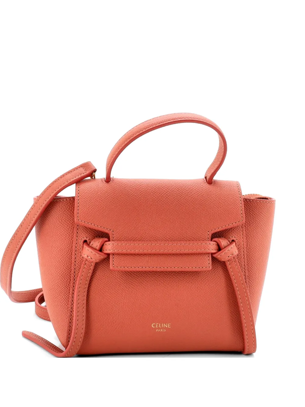 Celine Pre-Owned Belt Bag Textured Leather Pico shoulder bag - Rosa