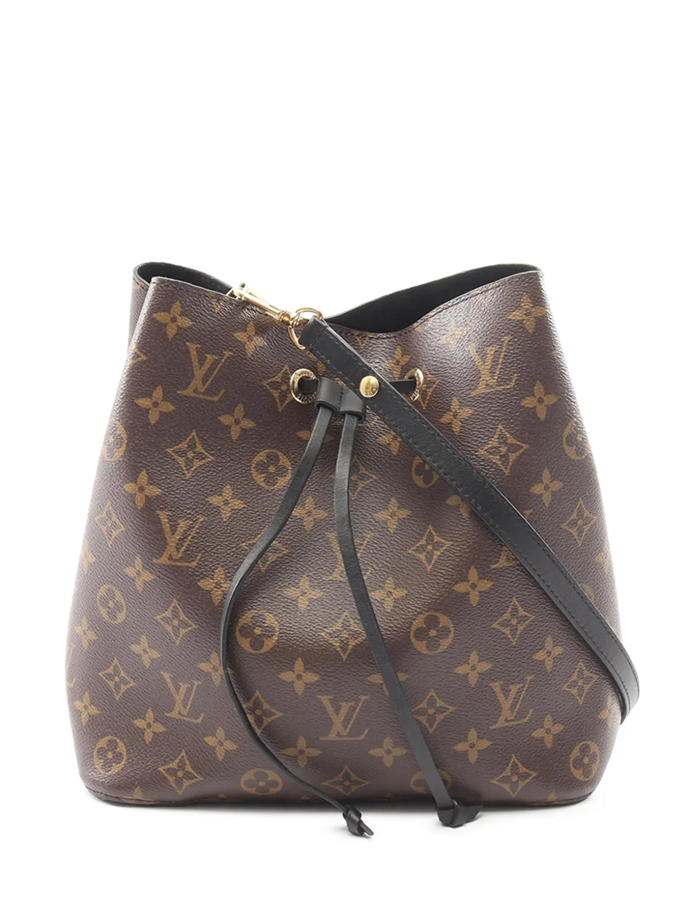Louis Vuitton Pre-Owned 2017 Monogram Neonoe MM bucket bag - Marrone