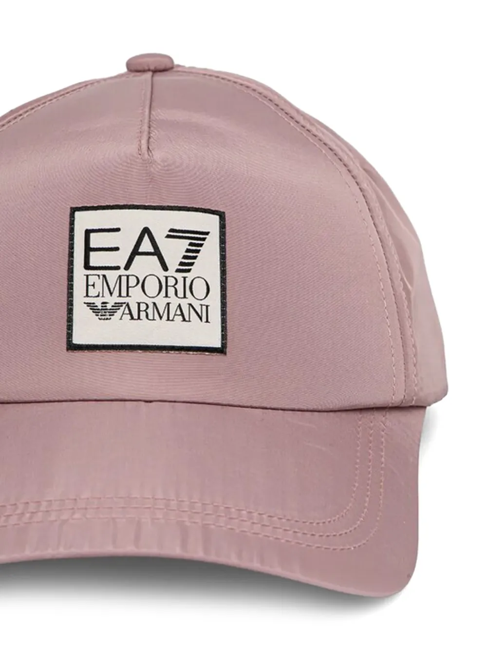 Ea7 Emporio Armani Hoed met logopatch Roze