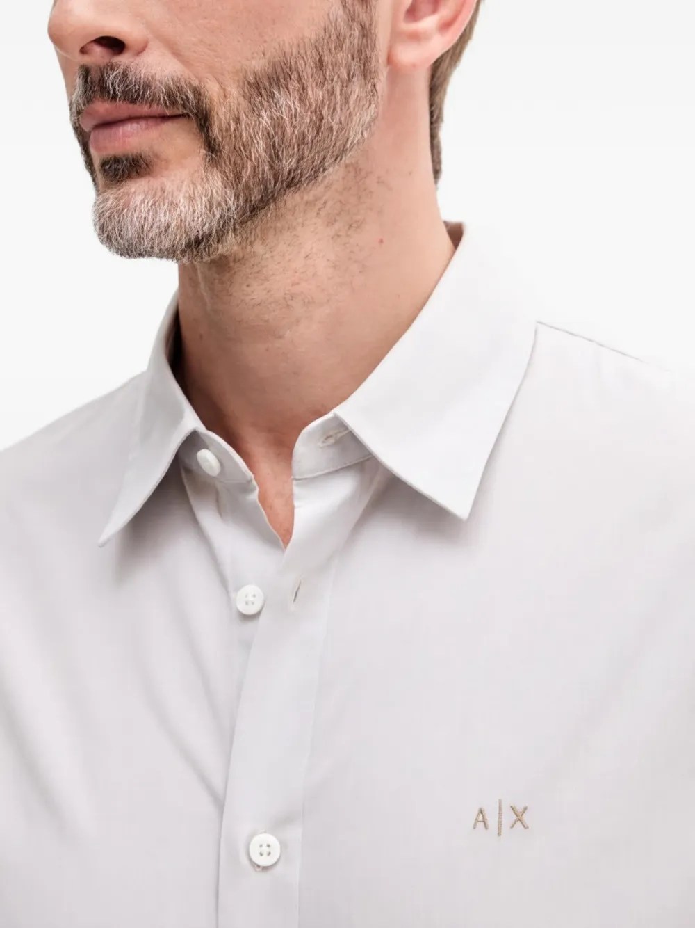Armani Exchange Overhemd Grijs