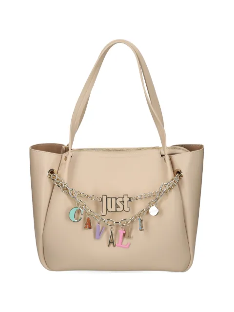 Just Cavalli chain-charm shoulder bag