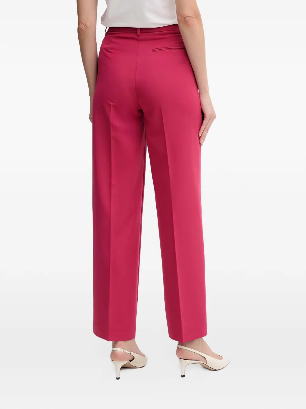 Benetton Geplooide pantalon Roze