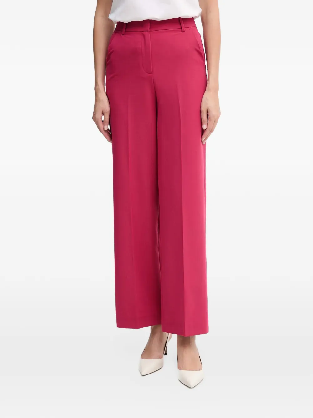Benetton Geplooide pantalon Roze