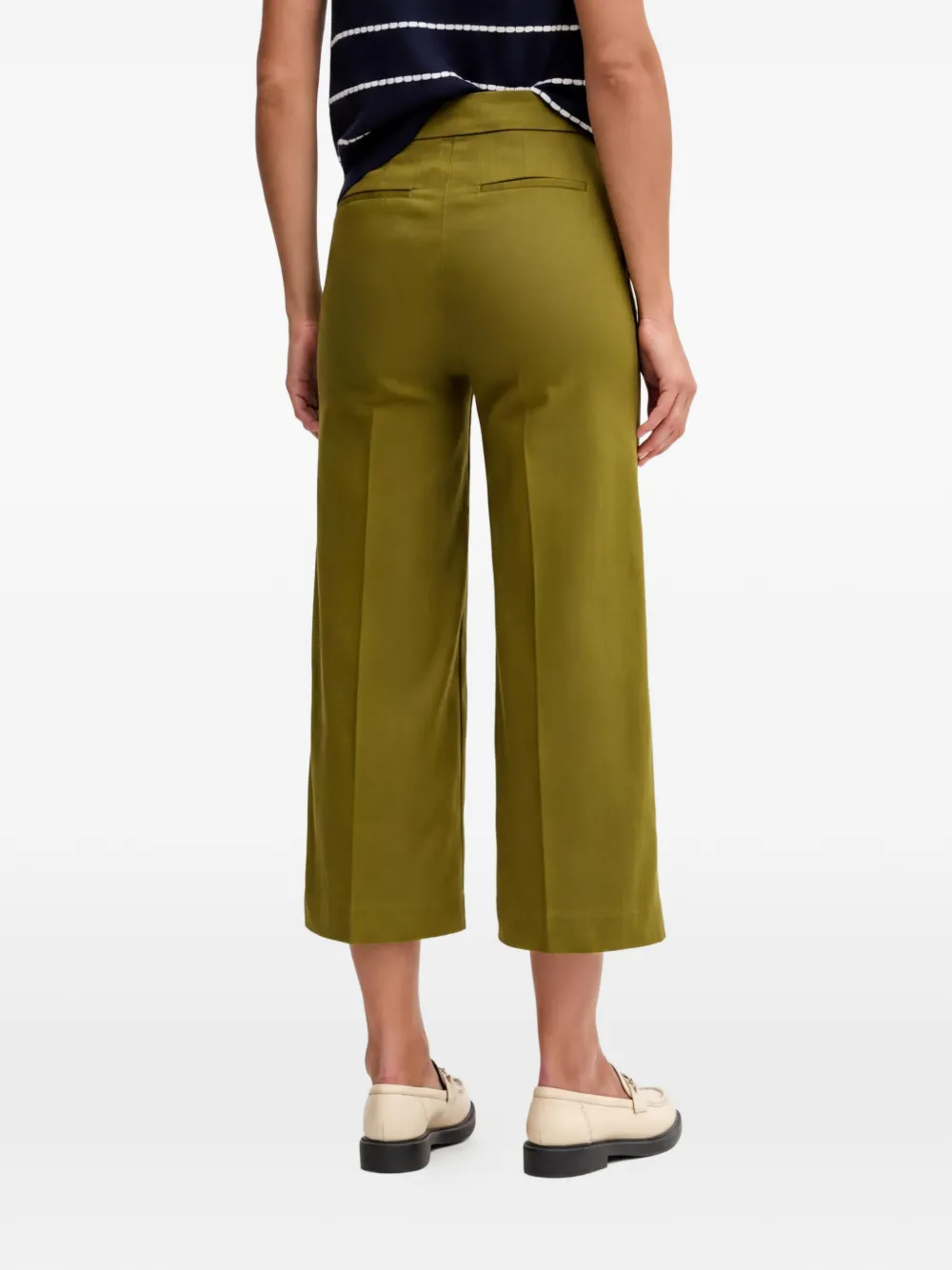 Benetton Broek met knopen Groen