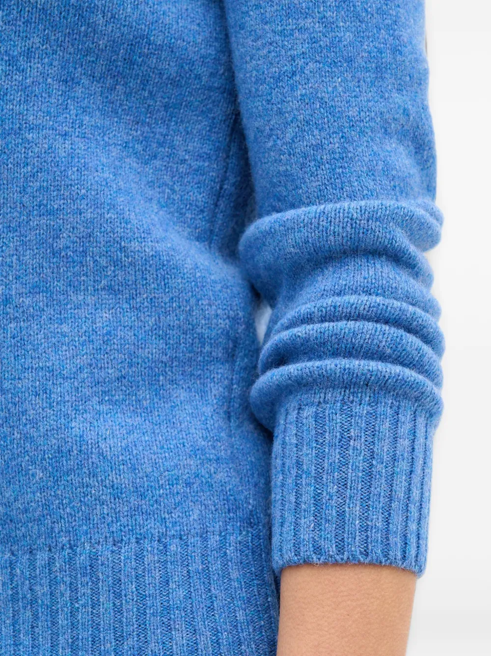 Benetton Wool Sweater In Blue
