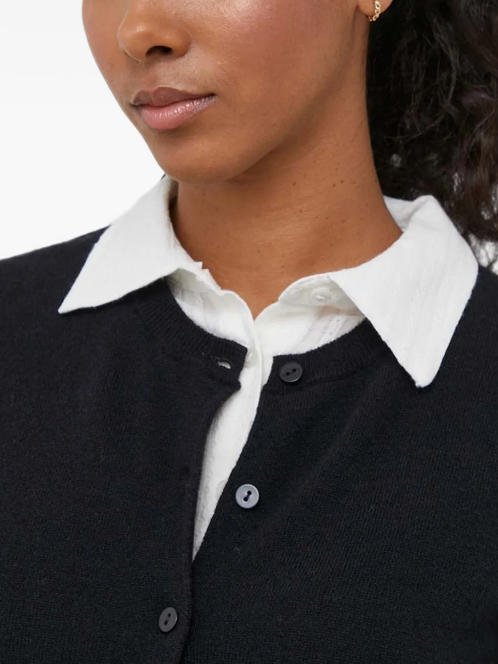 Benetton Gebreid vest Zwart