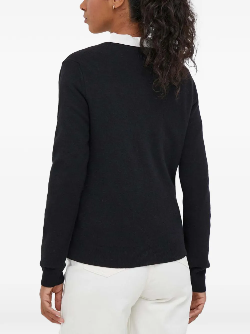 Benetton Gebreid vest Zwart