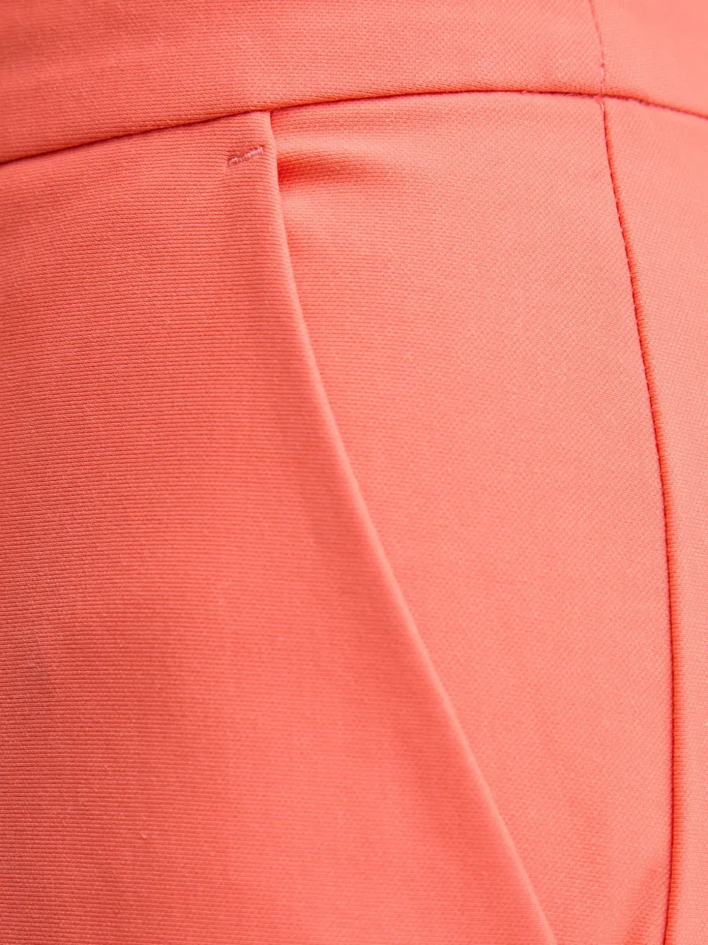 Benetton Broek met wijde pijpen Oranje