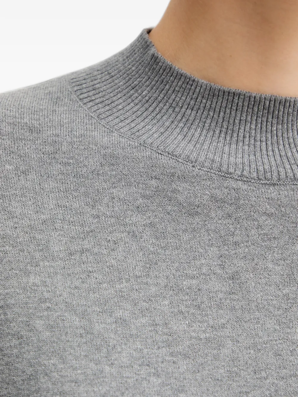 Benetton balloon-sleeve sweater Grijs