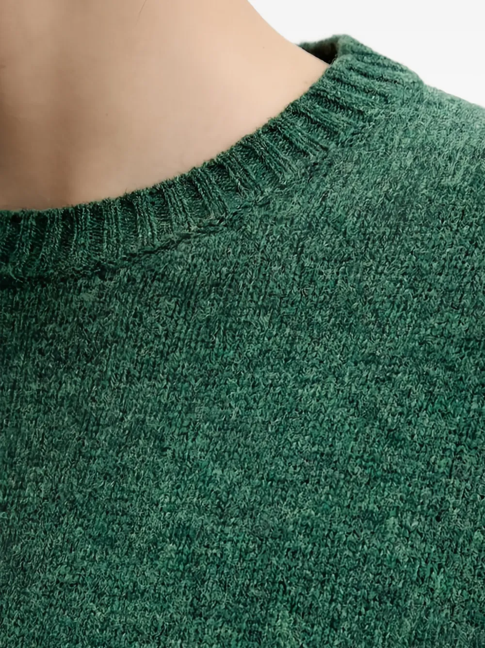 Benetton Trui met ronde hals Groen
