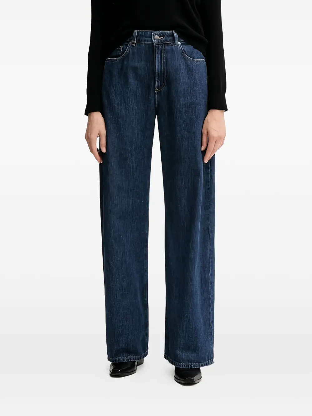 Benetton straight-leg jeans - Blu