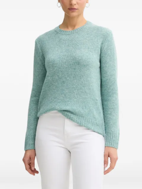 Benetton crew-neck ribbed-trim sweater