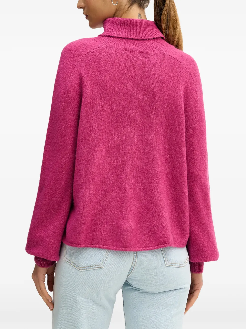 Benetton Coltrui met raglan mouwen Roze