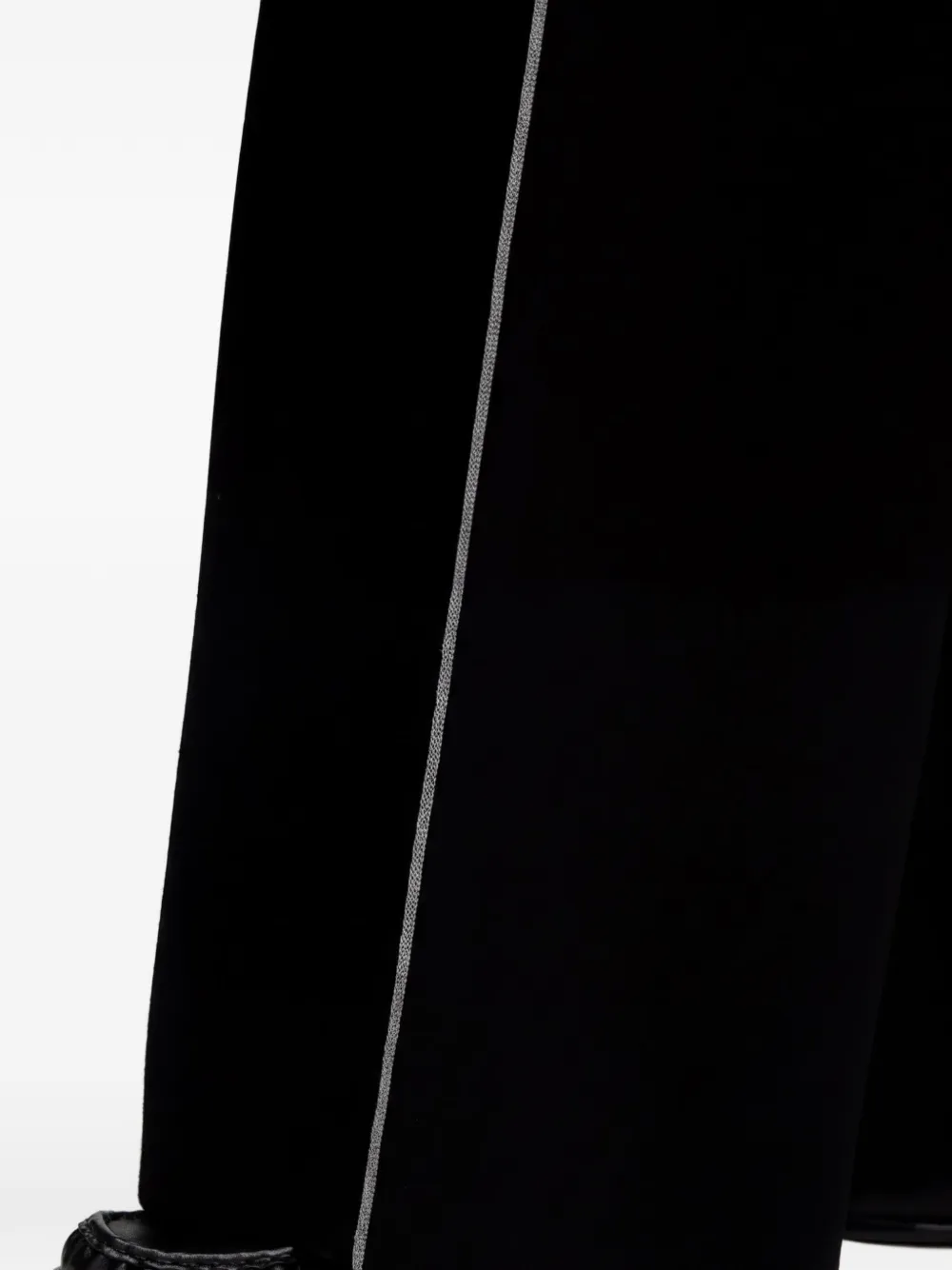 Benetton Broek met zijstreep Zwart