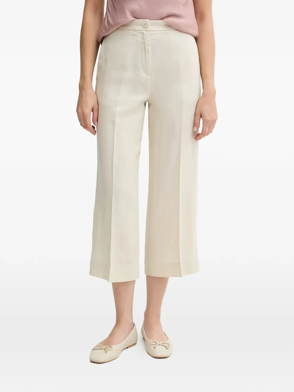 Benetton button trousers - Toni neutri