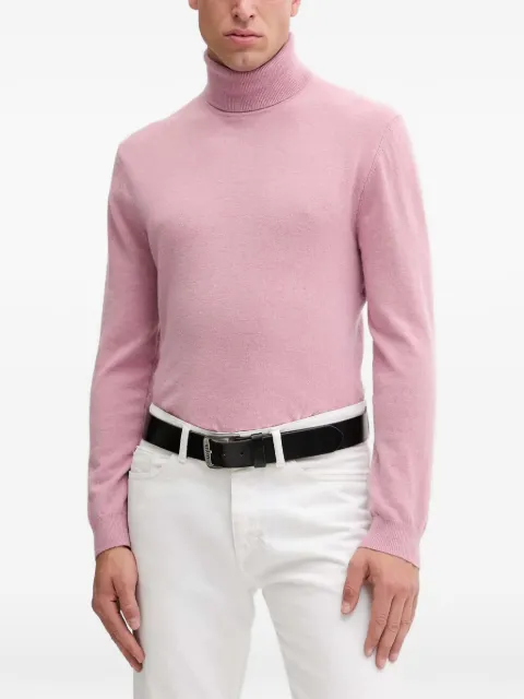Benetton roll-neck knitted sweater