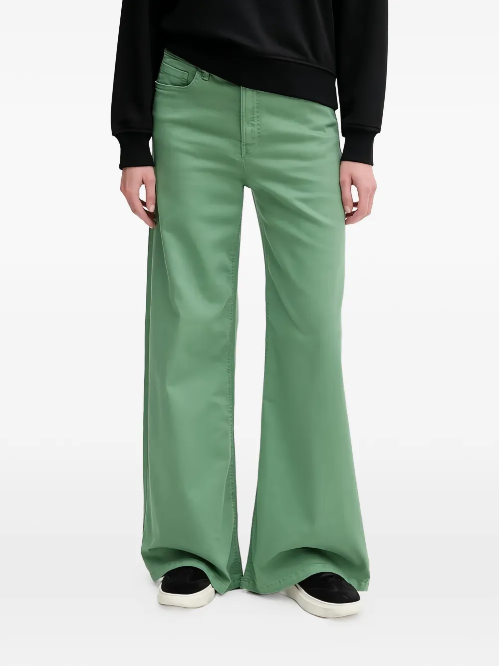 Benetton flared jeans - Verde