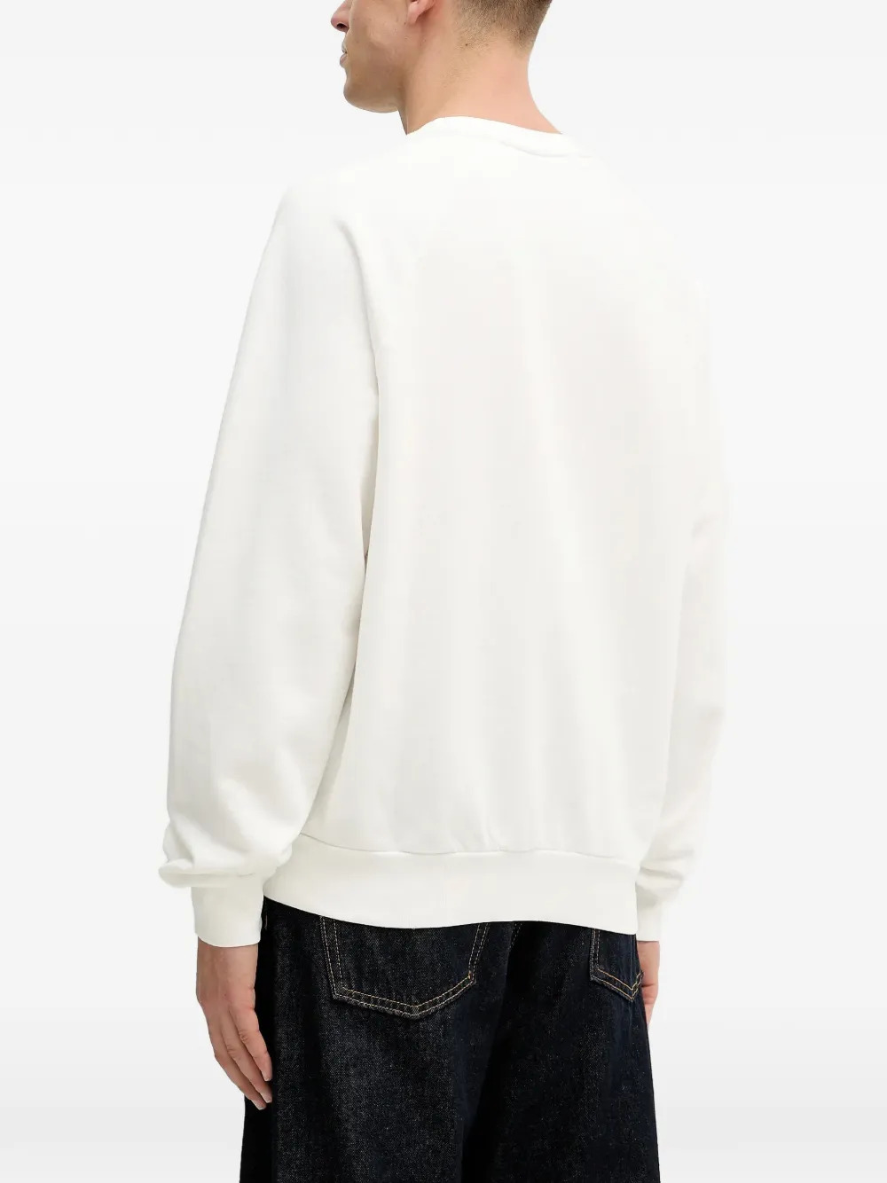Benetton x Stranger Things print-detail sweater Beige
