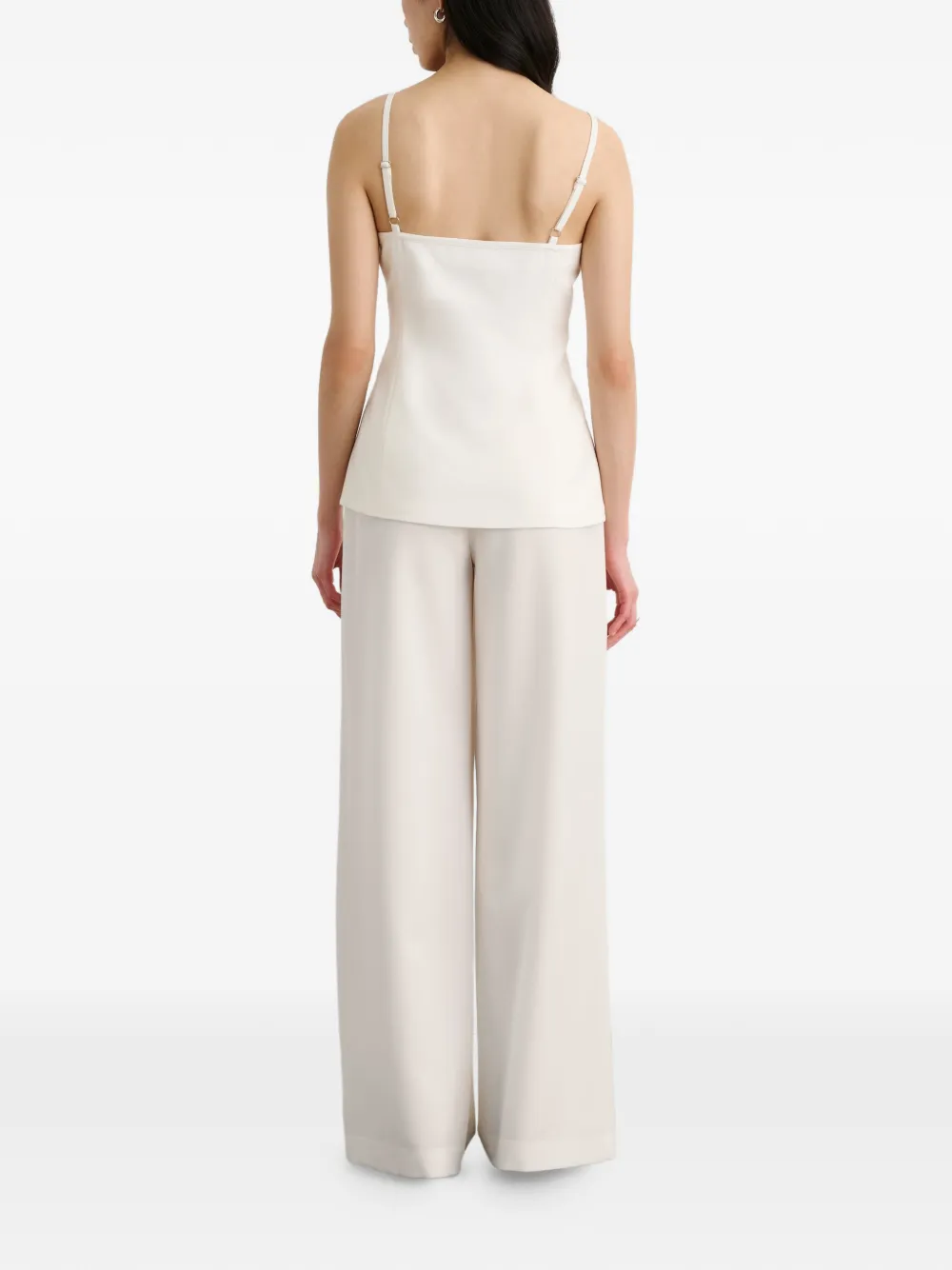  Toccin Roxy Square Neck Button Vest - Neutrals 