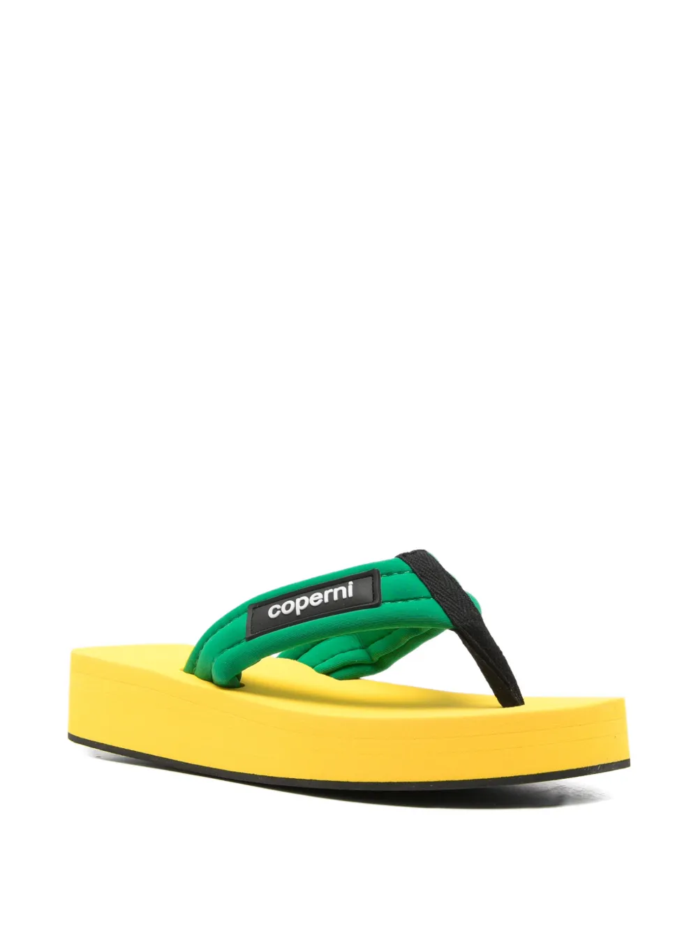 Coperni Foam teenslippers Groen