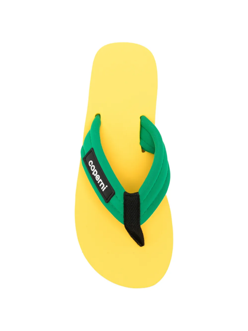 Coperni Foam teenslippers Groen