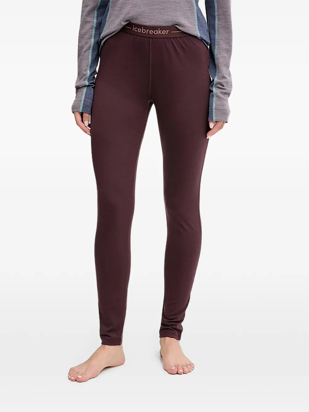 icebreaker roll neck base layer - Viola