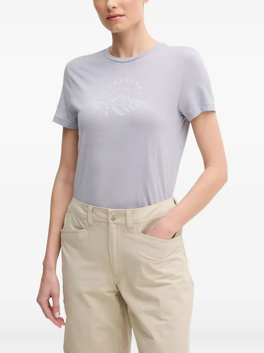 icebreaker Sunrise Summit T-shirt - Grau