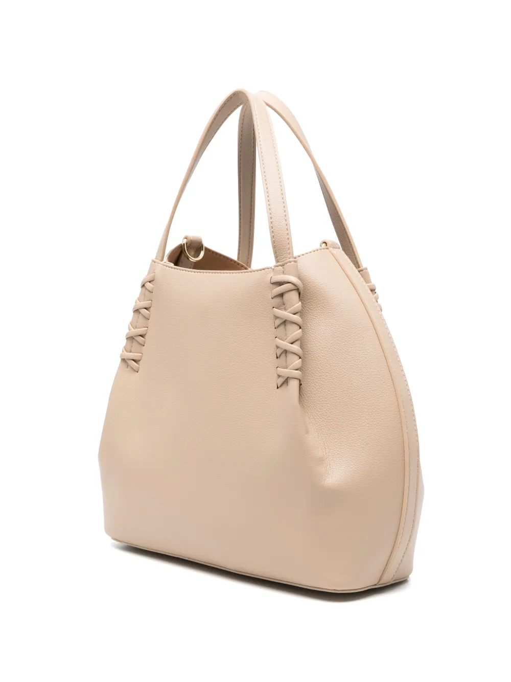 Love Moschino Shopper met logo Beige