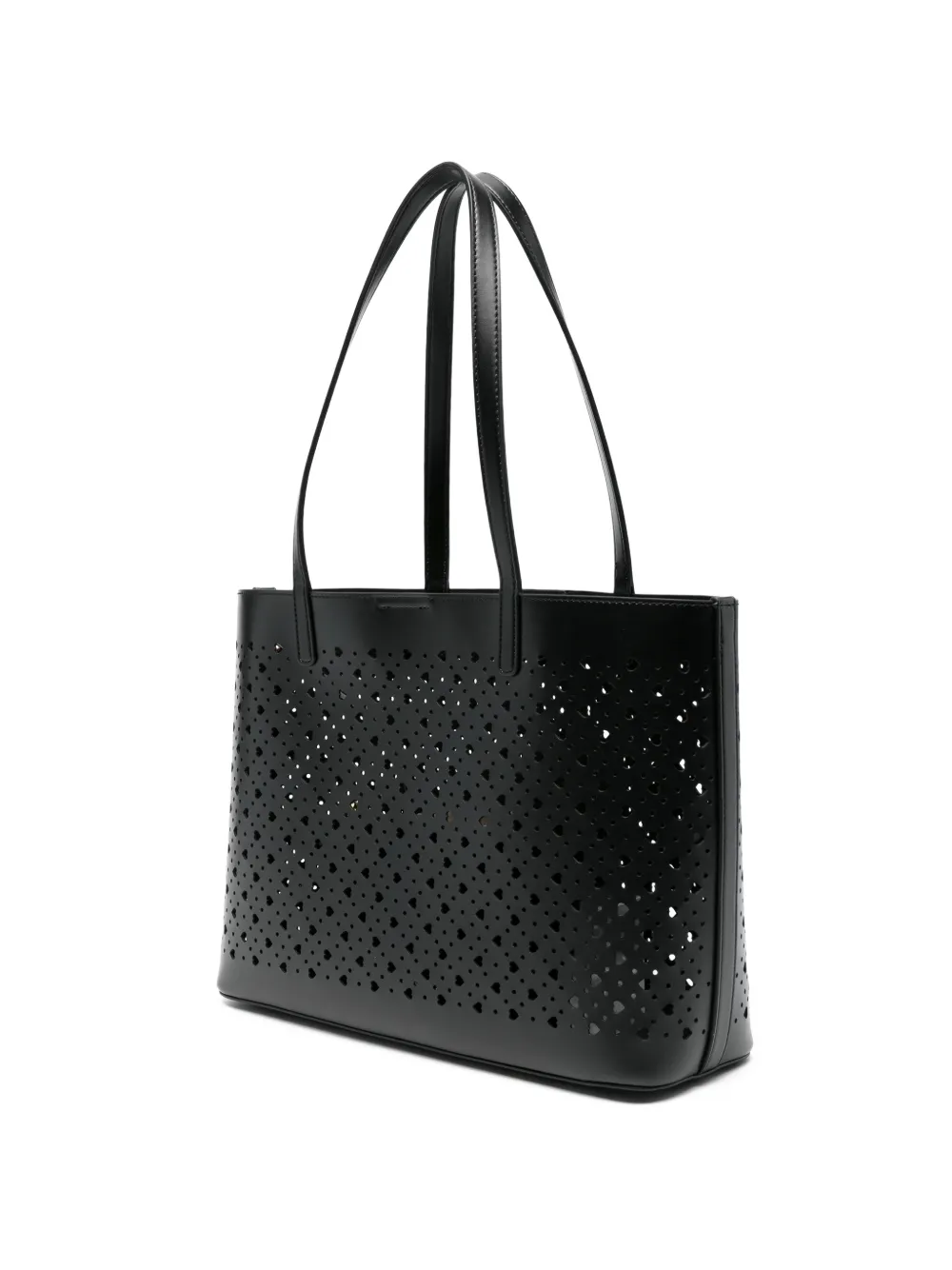 Love Moschino Uitgesneden shopper Zwart