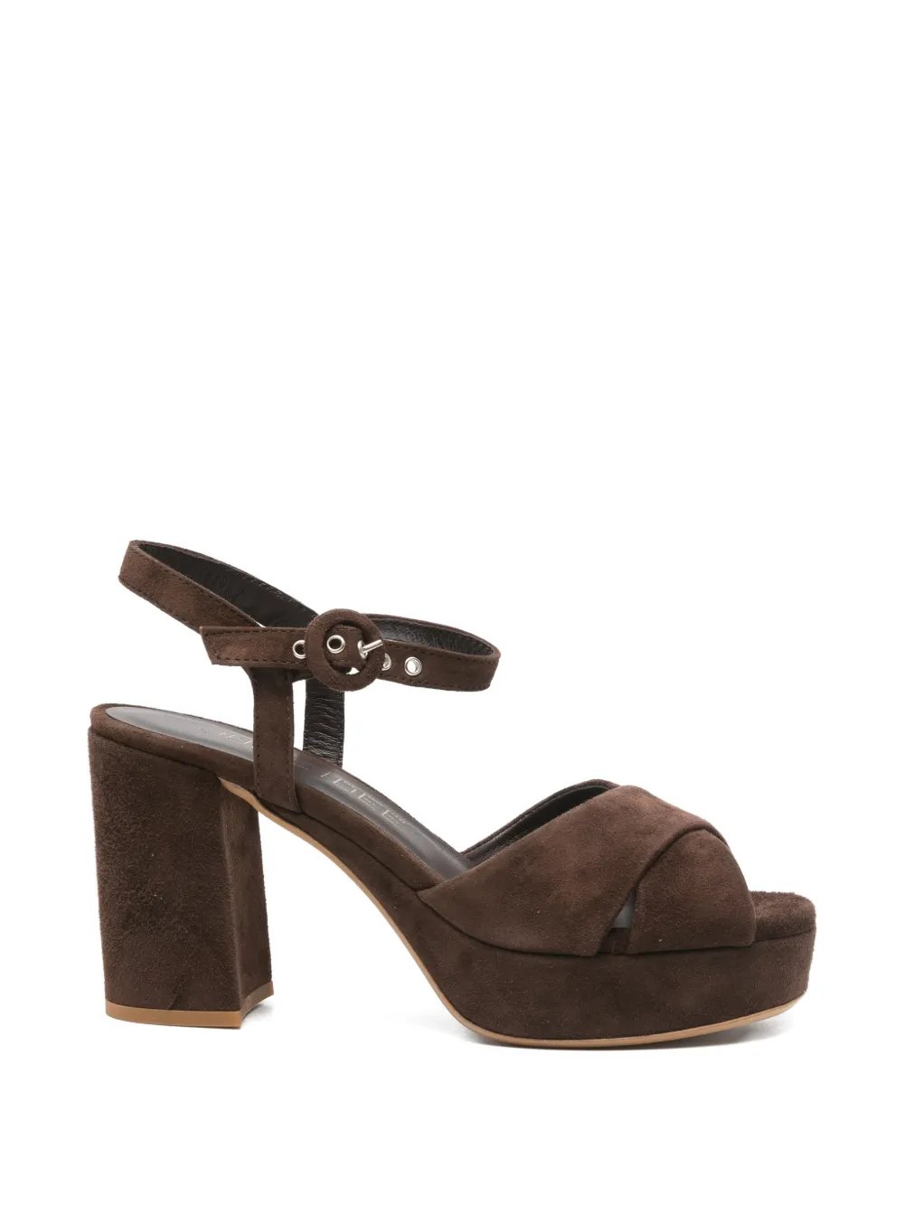 Julie Dee platform-heel sandals - Marrone