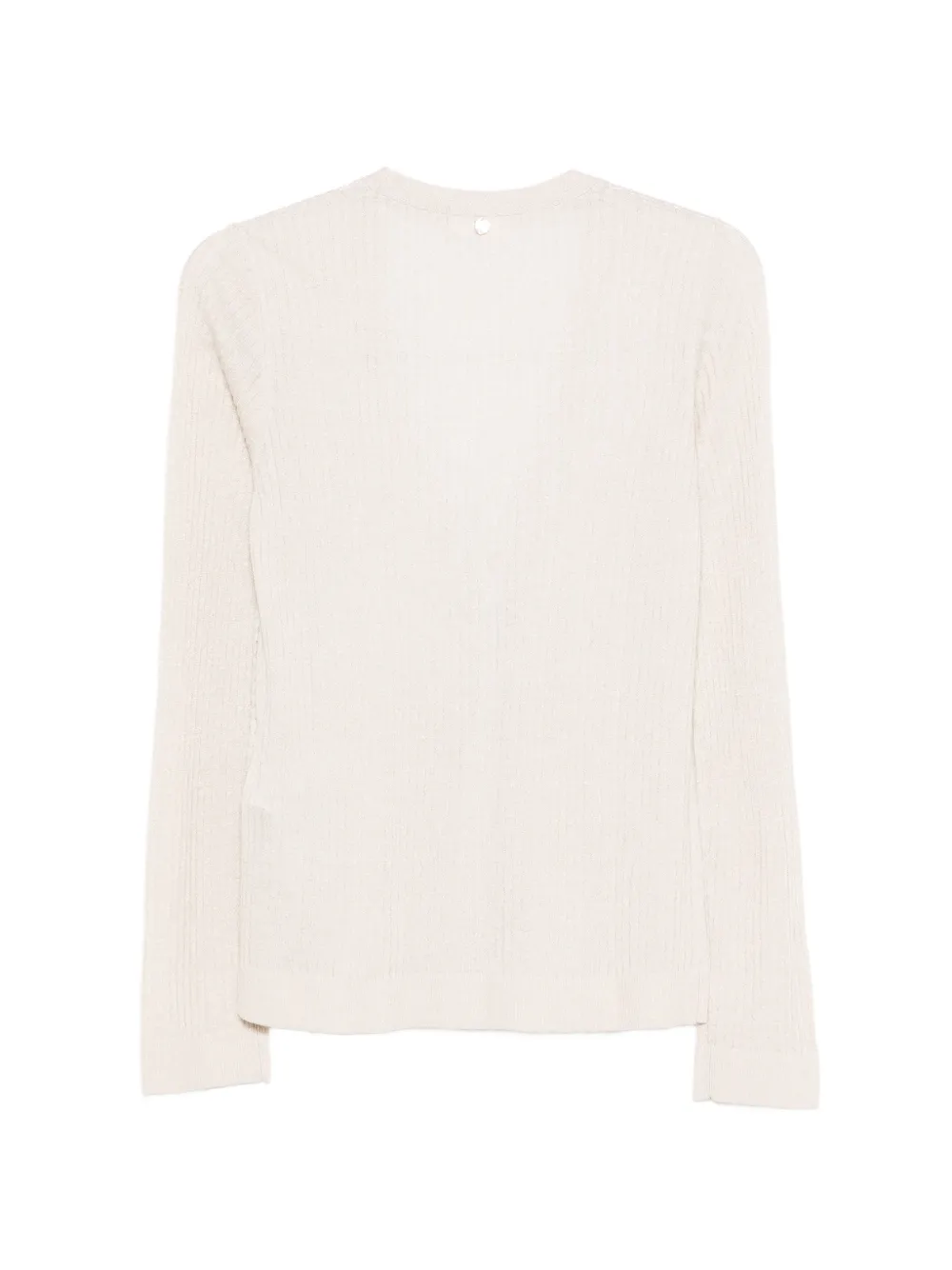 LIU JO Vest met V-hals Beige