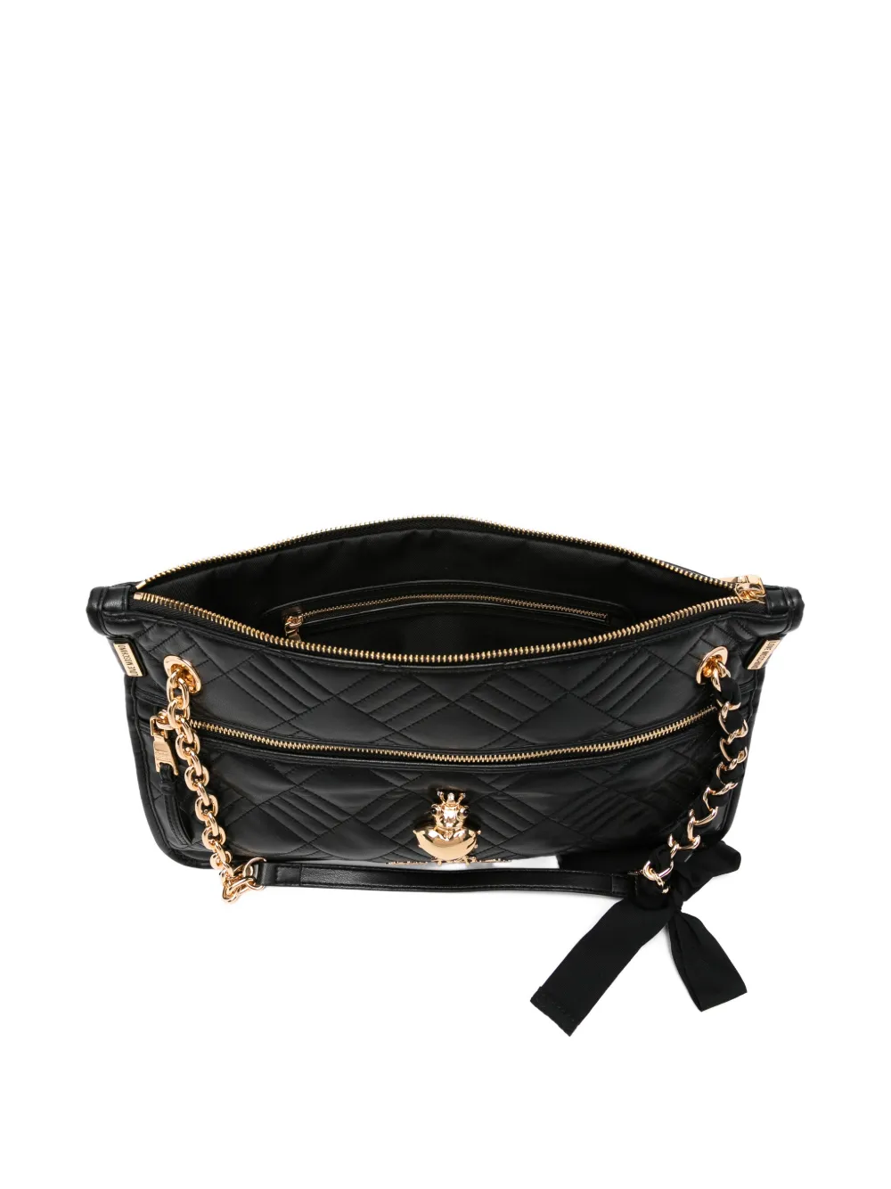 Love Moschino Gewatteerde shopper Zwart